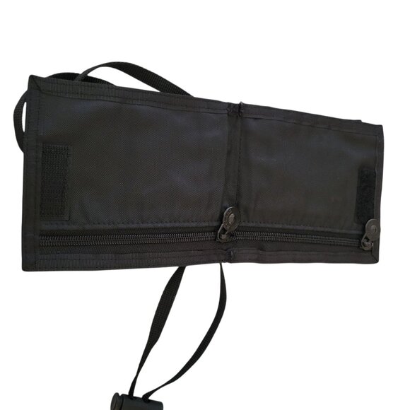 Lewis N Clark Black Travel Neck Wallet With Adjustable Strap - Picture 5 of 6